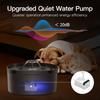 2.5L 5V USB Automatic Cat Dog Water Fountain With Faucet Dog Water Dispenser Transparent Filter Drinker Pet Sensor Drinking Bowl