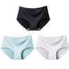 CINOON 3Pcs/lot Seamless Panty Set Underwear Female Comfort Intimates Fashion Female Low-Rise Briefs 10 Colors Lingerie