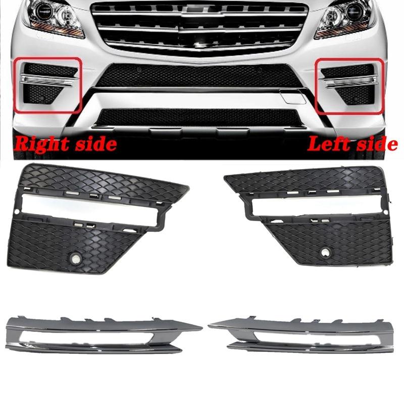VC-Innovative-Car Front Grille Daytime Running Light Cover 1668851374 1668851474 For Mercedes Benz ML W166 ML250 ML350 ML400