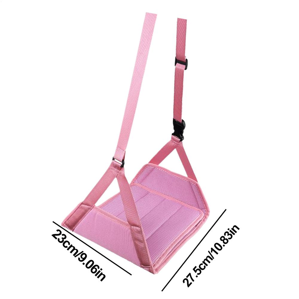 Travel Hammock Suspended Adjustable Office Hammock with Airplane Footrest for High Speed Rail Car Outdoor Furniture