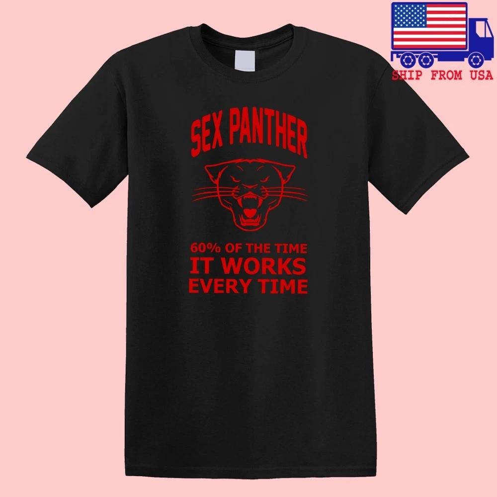 Anchorman Sex Panther Men s Black Size S-5XL S