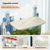 Suction Cup Cat Hammock Breathable Mesh Window Cat Perch Foldable Cat Bed Window Lounge for Indoor Cats Sunbathing Sleeping