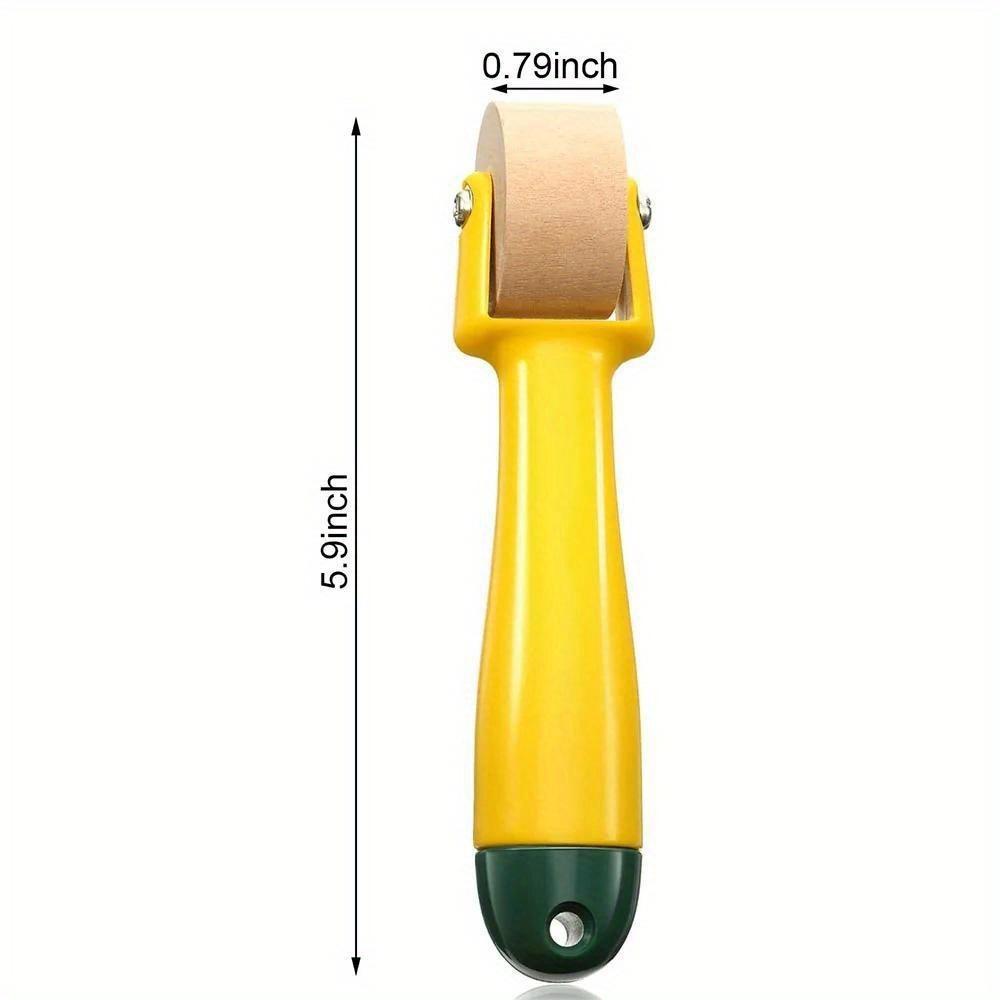 Quilting Seam Roller Sewing Seam Roller Wallpaper Roller with Easy To Grip Handle for Quilting Sewing Print Ink Home Decoration