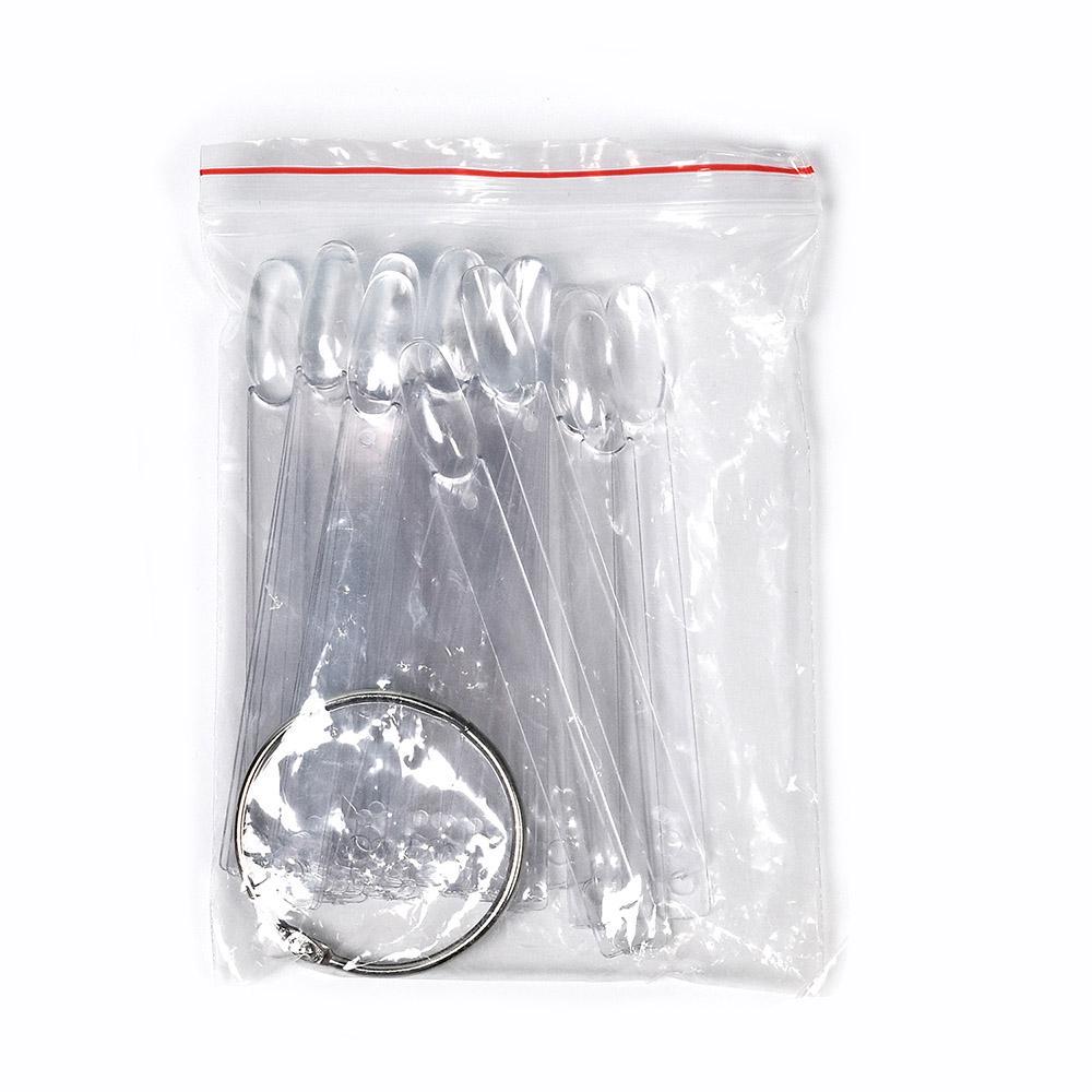 kads 50PCS Nagel Display Diagramm Nägel Kunst UV Gel Polnisch Farbe Diagramm Praxis Tipps Acryl Nagel Display Diagramm