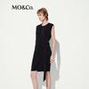 MO&Co. Cool Touch Asymmetric Little Black Dress