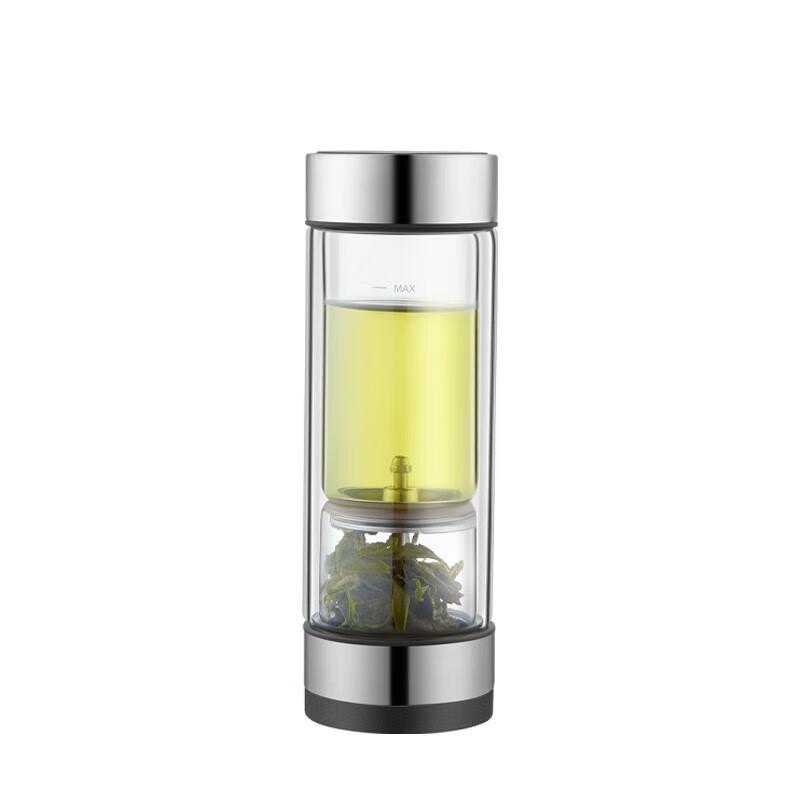 Supor Double-Wall Glass Tea Infuser Mug