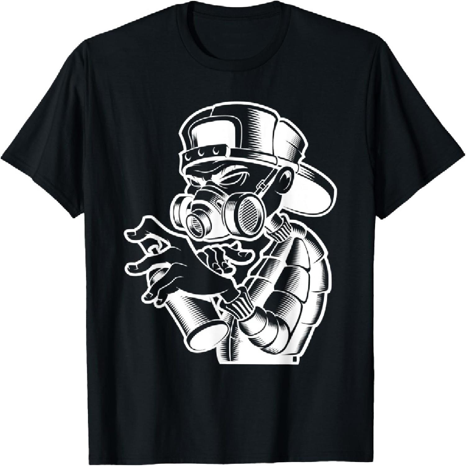 Sprayer I Street Art Artist Spray Can Street Artist T-Shirt S