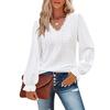 Stylish Women's T-Shirt  Fashionable Cutout Long-Sleeve Top
