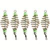 FTK 5pcs Carp Bait Cages - Efficient Carp Tackle for Easy Bait and Feeding