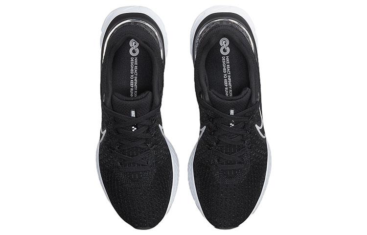 Nike React Infinity Run Flyknit 3 Black White DH5392-001