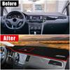 Car Dashboard Cover Avoid Light Sun Shade Anti-UV Carpets Non-Slip Mat For Volkswagen VW Golf Sportsvan 2014 2015 2016 2017