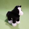 PP Cotton Fine Horse Plush Toy Fluffy Long Hair Horse Stuffed Doll  New Year