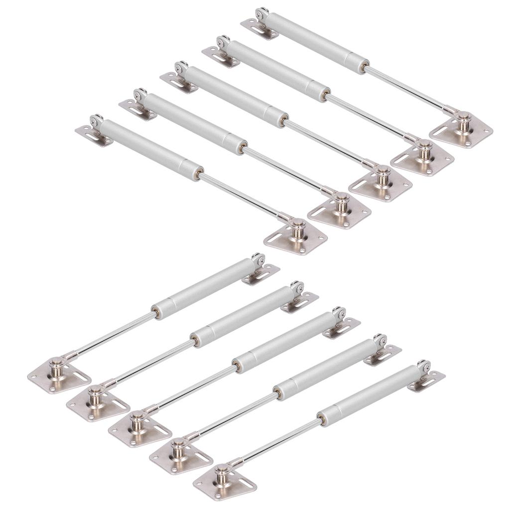10Pcs Hydraulic Support Rod Furniture Cabinet Tatami Soft Close Hinge Iron Head Gas Lift Strut