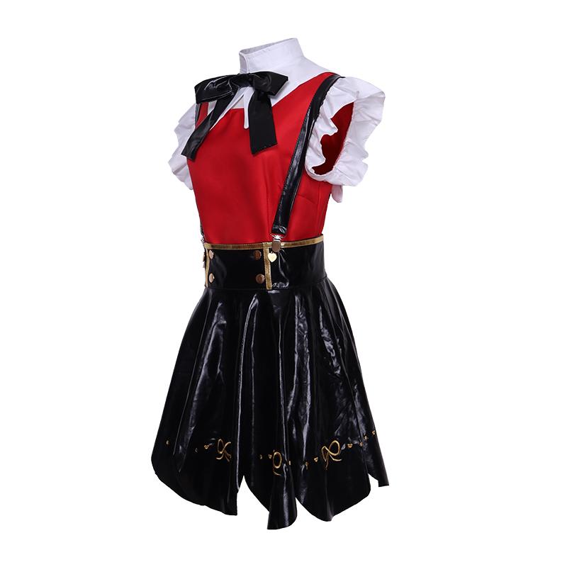 Anime Game Needy Girl Overdose Cosplay Costume Jk Uniform Leather Skirt Set Abyss Kangel Ame Chan Halloween Cosplay Costume