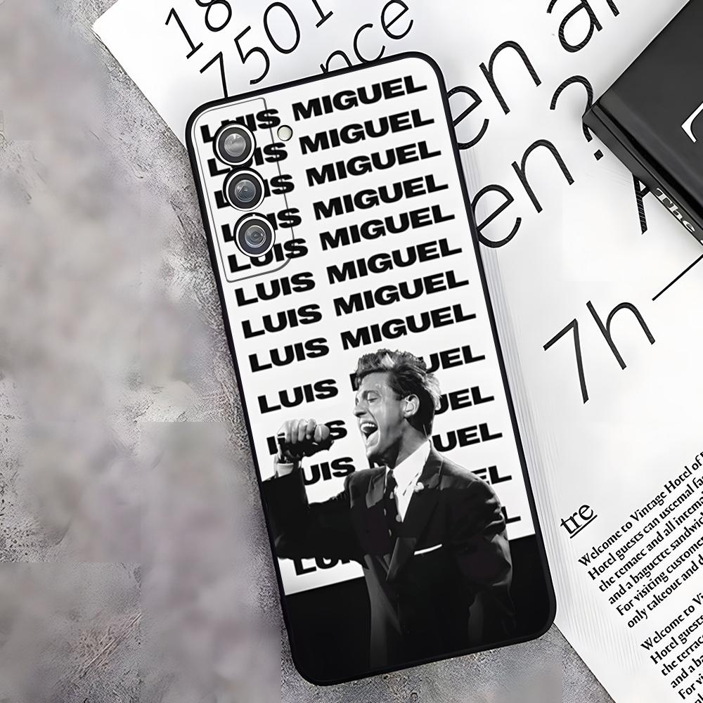 L-Luis M-Miguel 20 ANos Romanc Phone Case For Samsung S26 S25 Edge S24 S23 S22 S21 S20 Ultra Plus Fe Galaxy A54 A53 A34 A25 A16