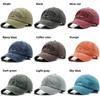 Letter Embroidered Washable Vintage Cotton Baseball Cap For Men Women Summer Casual