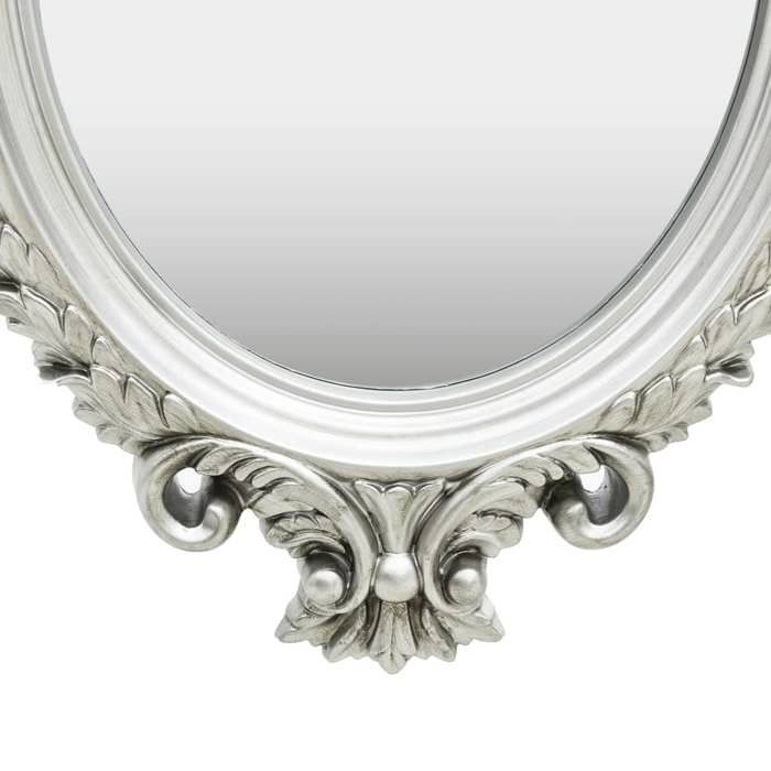 VidaXL Wall Mirror Chateau Style 56x76 Cm Silver 320358