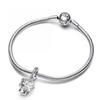 Pandora Snowflake Snowglobe Dangle Charm 792369c01