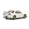 PAUDI MODEL Maßstabs-Druckgussmodellauto R34 Skyline 2000 Nissan V Spec II in Weiß 1/64 GT-R
