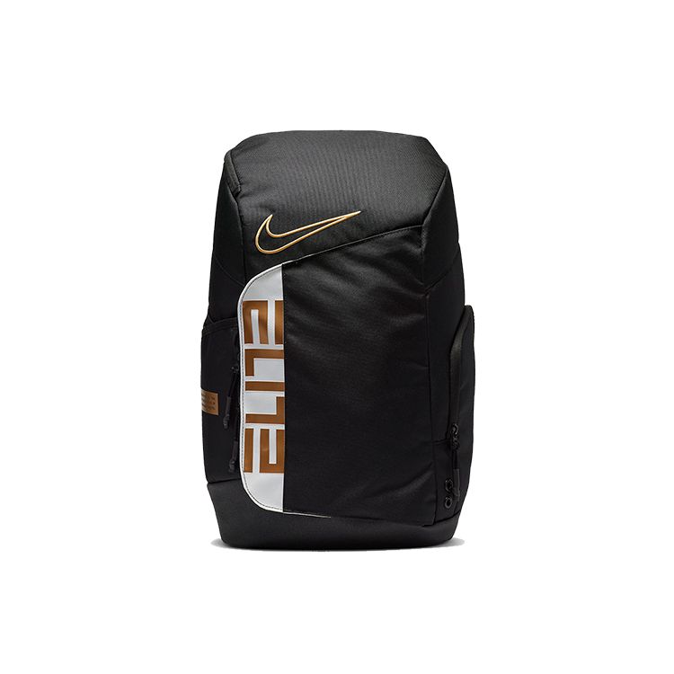 Nike Elite Pro Casual Sports Fashion Fabric Backpack Unisex Backpack Black BA6164-013 Black