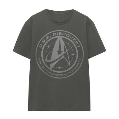 Star Trek: Discovery Unisex Adult Discovery Crest T-Shirt