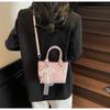 Popular small bag women's summer new fashion messenger bag casual bucket bag