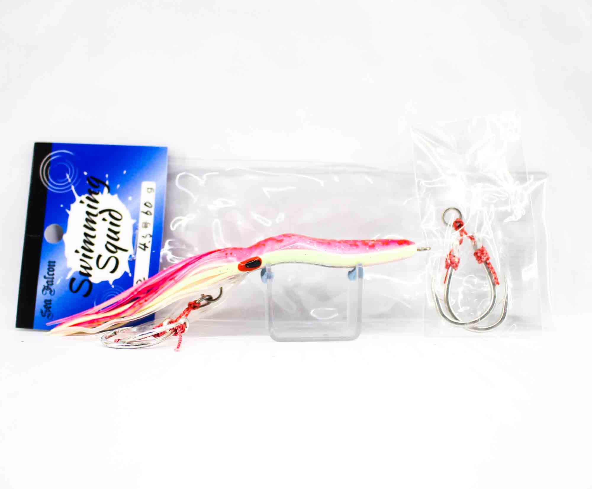 

Sea Falcon Metal Jig Slow Swimming Squid with Hook 60 grams 02 (6341)