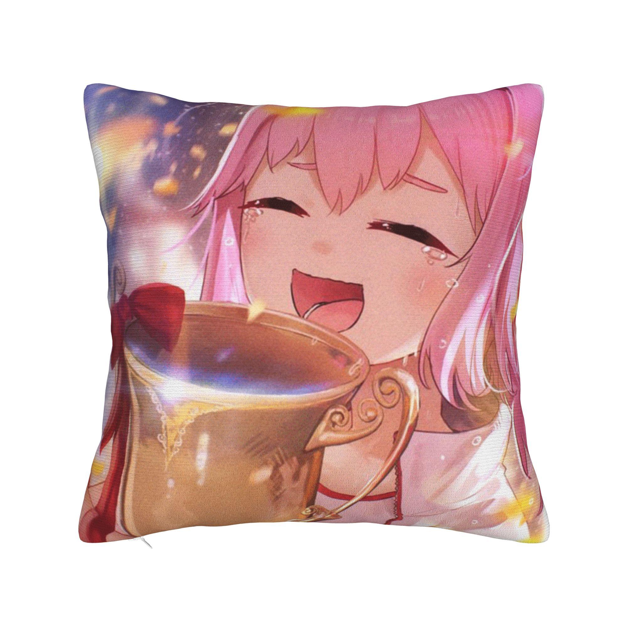 Наволочка Хару Урара Умамусуме Смешная наволочка Удобные наволочки для дивана, софы, спальни 12x12Inch