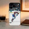 Coque de téléphone pour joueur de hockey Nathan MacKinnon en silicone souple pour iPhone 17 16 15 14 13 12 11 X XR Plus Pro Max Plus