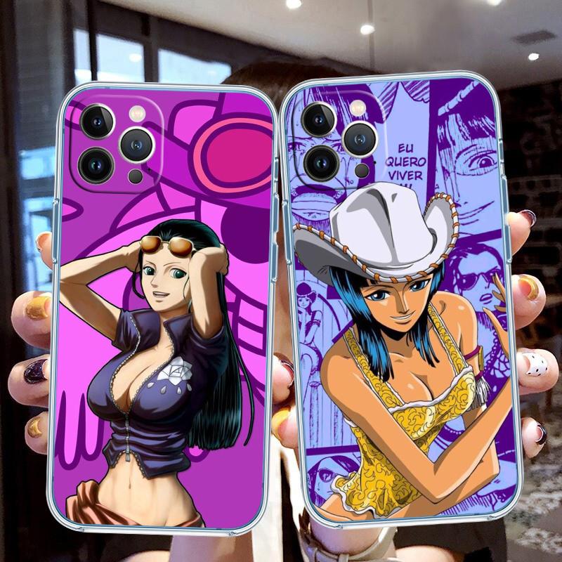 FM41 One Piece Nico Robin Case for Motorola E13 E15 E20 E22 E22I E22S E30 E32 E40 E7 E7I G Plus Power Play Stylus G22 G14