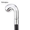 White Hanger Fashion Walking Stick Decorative Cane Elegant Fashion Cane Cosplay Alloy Crosier Vintage Stick 94cm
