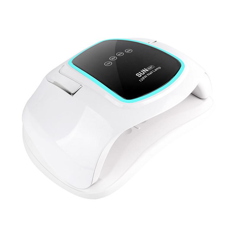 

High-Power LED Nail Lamp: Dual-Hand, Spacious Design for Gel Polish Curing