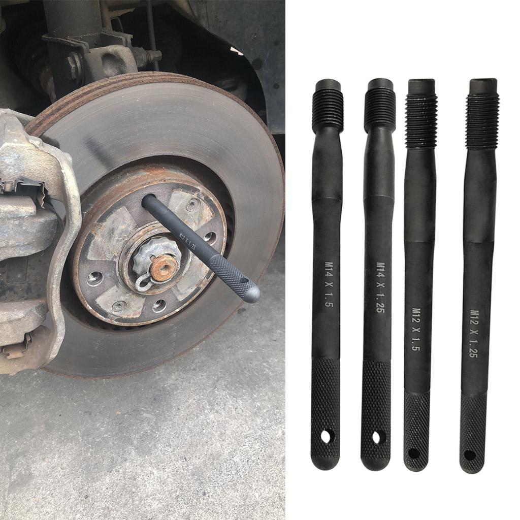 160mm/6.3 Inches Wheel Hanger Alignment Pin Guide Tool - Stainless Steel Wheel Mounting Aid Tire for Rim Change Tool 4 T