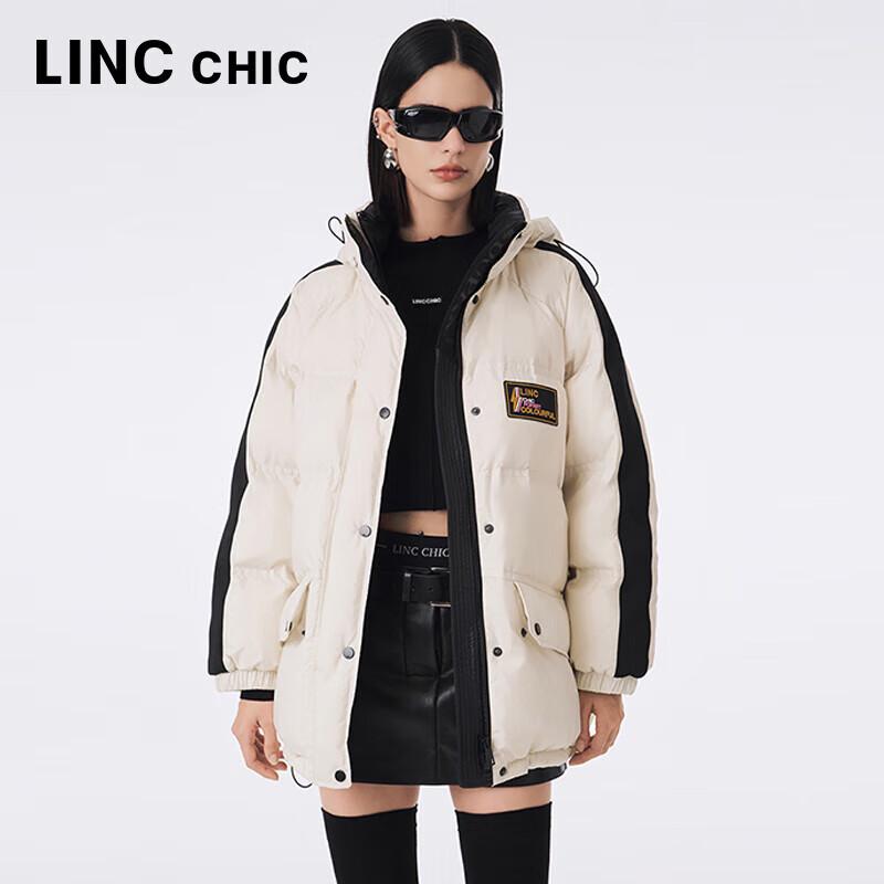 Jin Yujie Women's Winter Waterproof 90% Duck Down Mid-Length Puffer Jacket