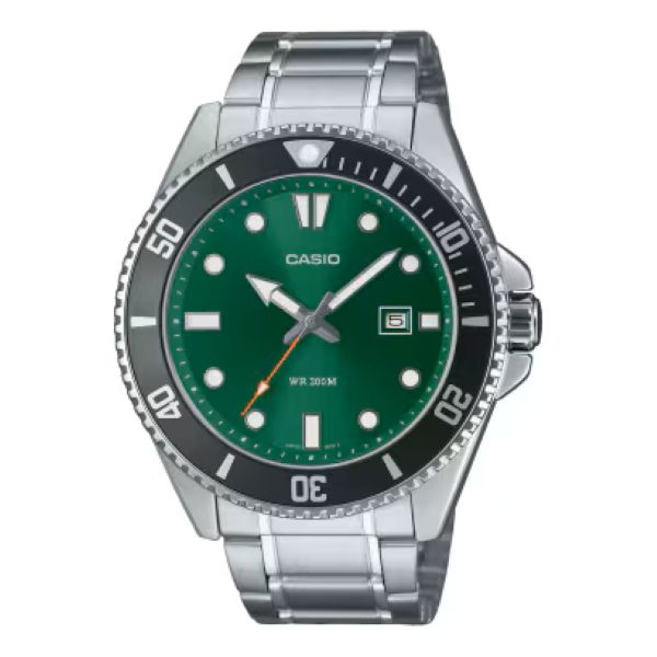 

CASIO MDV-107D-3A2 Standard Analog Stainless Steel 200M Men’s Watch