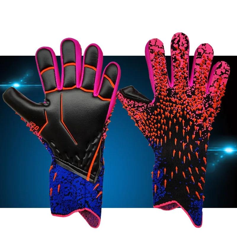 Football Professional Adult and Childrens Latex Finger ProtectionWear-resistant and Thickened Goalkeeper GlovesGoalkeeper Gloves