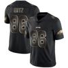 Pánský dres NFL týmu Bavlněná směs Fanouškovské oblečení Raiders 28 Saints 13 Cowboys 54 Eagles 86 Panthers 22 49ers 85 Černá zlatá edice