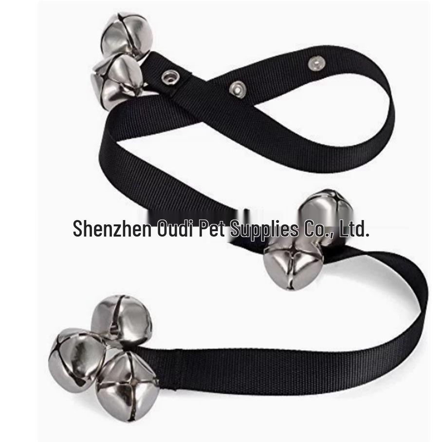 Pet Doorbell Rope & Cat Teaser Toy: Dog Alarm & Training Bell Rope