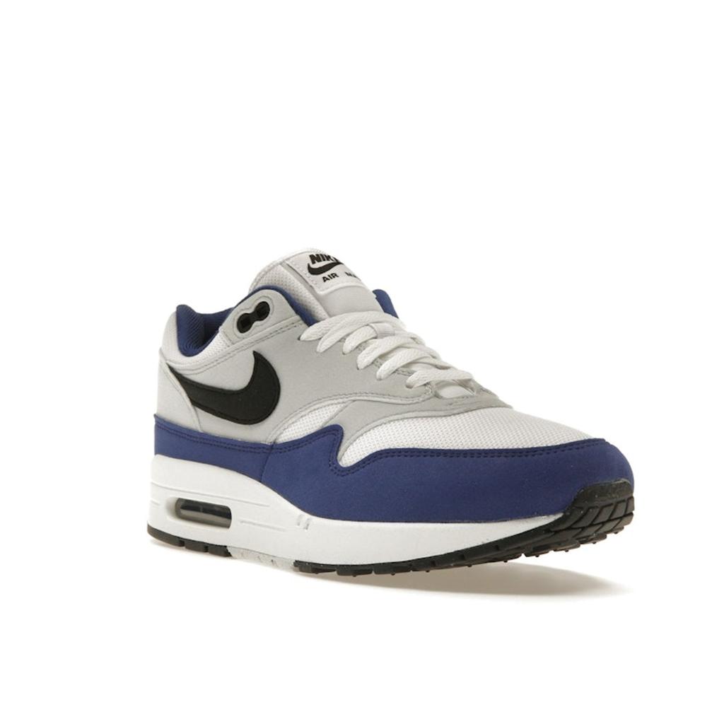 Nike Air Max 1 Deep Royal Blue Men Sneakers White Black FD9082-100