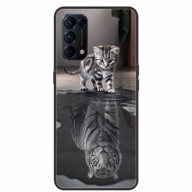 Funda Für OPPO A74 Telefon Fall Abdeckung Schwarz Silikon Weiche Rückseitige Abdeckung Fall Für OPPO A74 F19 A54 Fall Coque für OPPO A74 EINE 74 Fall