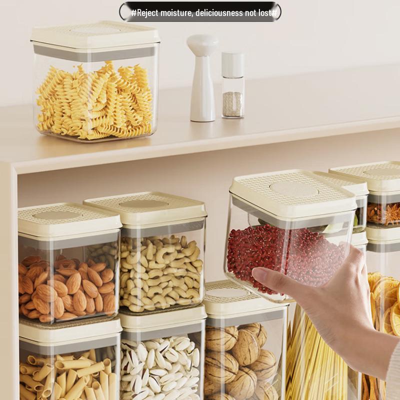 Rectangular Transparent Food Storage Container