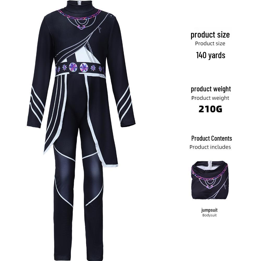 K-POP Demon Hunter Girl Group Costume – Lumila Zoy Cosplay for Kids