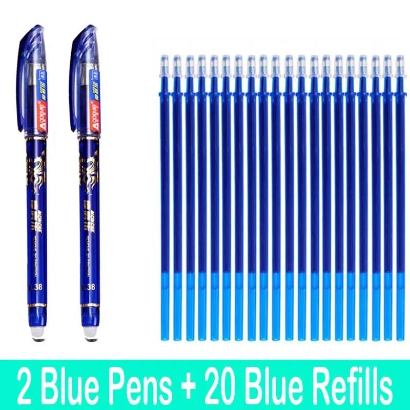 1/26 Pcs/Set Kawaii Erasable Pens Gel Pen Waterproof Gel Ink Stationery School Writing Supplies for Notebook Office Student