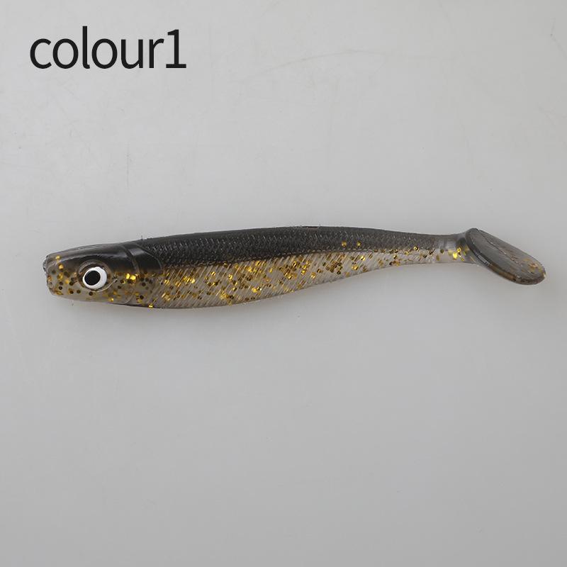 

Двухцветная 3D мягкая приманка Рыбий глаз : 6.5см, 2г Бионический червь с Т-образным хвостом Искусственная приманка для рыбалки 6.5cm/2.1g (single piece)