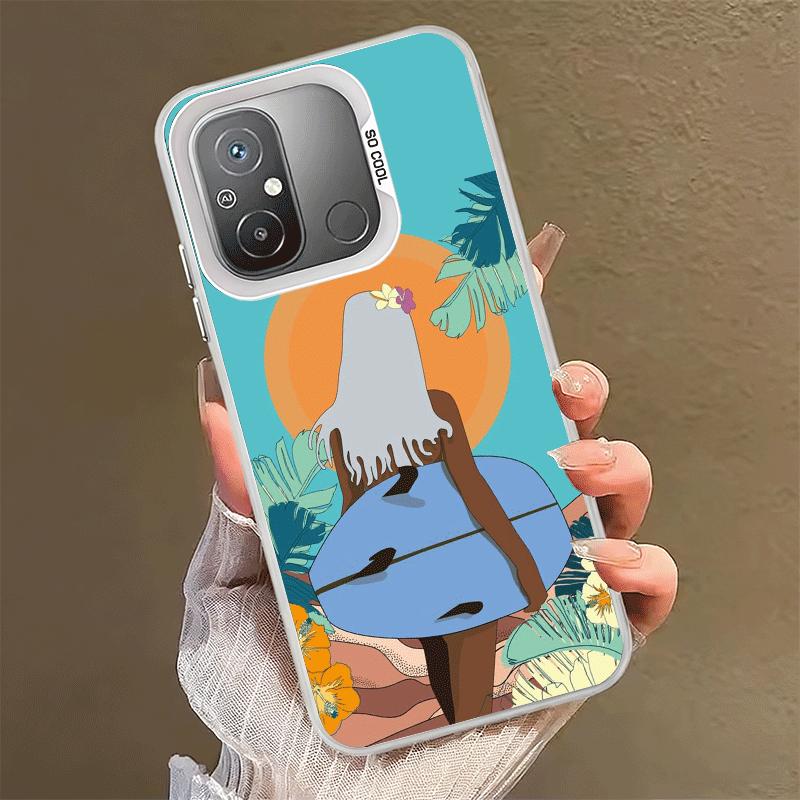 Surfboard Surfing Surf Summer Shockproof Phone Case for Xiaomi Poco X7 X6 X5 X3 Pro F7 Ultra M8 Redmi 15C 15 14C 13C 12C 10C 13