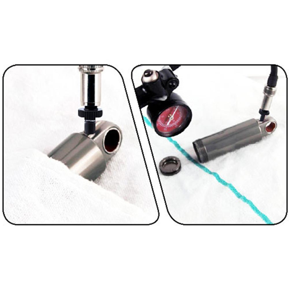 Aluminum Alloy Air Valve Adapter for Rckshox monoarch/DT swiss XMM/Marzocchi Mountain Bike Use