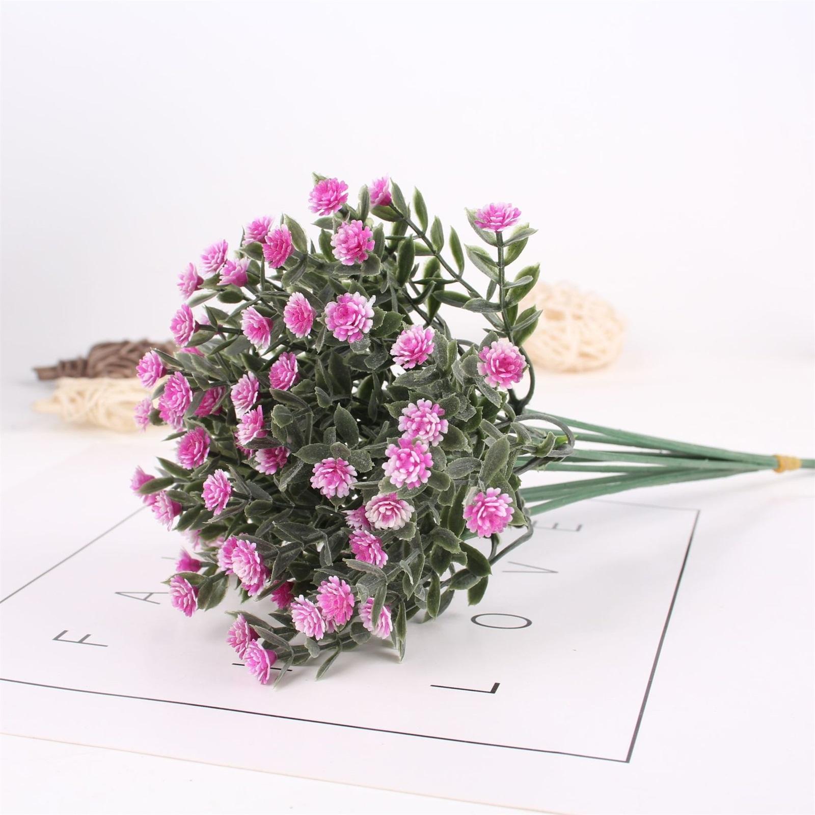 

Cutable And Insertable Small Potted Plants, Single Stems, European Simulation Flowers With Star Shaped Flowers, And Star Shaped Soap Flowers one size розовый