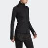 adidas By Stella McCartney Women's Black Performance Essentials Mid-Layer Jacket EA2219