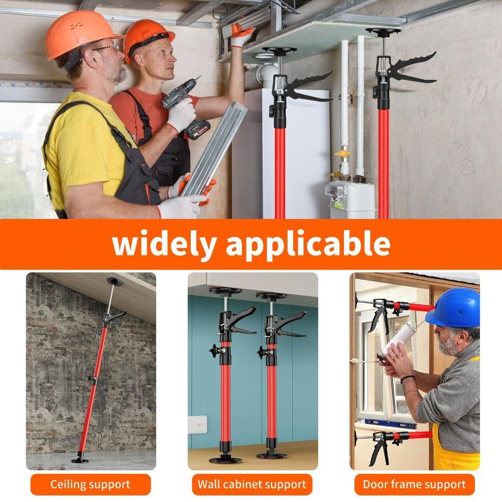 1pc Strong Load-bearing Capacity Labor-Saving Arm Jack Steel Lifter Quick Support Pole  Renovation