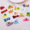 Multicolor DIY PVC Accessories: Phone Case, Magnet, Plush Toy, Patch, English Letter Eyes, Socks, Shoes.